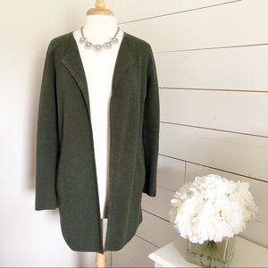 J.Crew • Vanessa Sweater Jacket in Olive